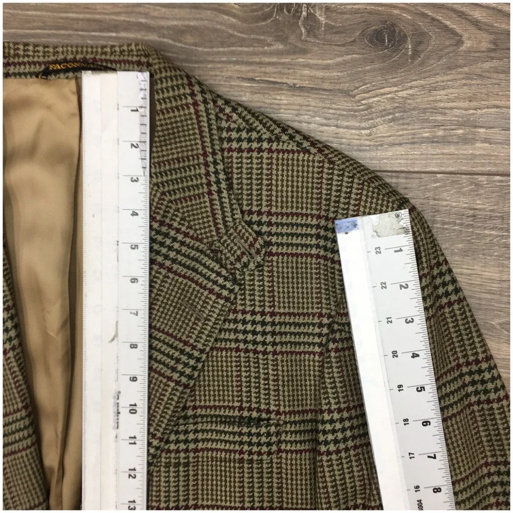 FACONNABLE Mens Wool Blazer Sport Coat Casual Jacket Size 42R Classic Suit